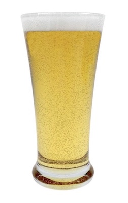 Display Pilsner Glass Replica Drink Prop