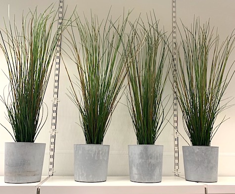 4 inches Artificial Tall Grass Plant