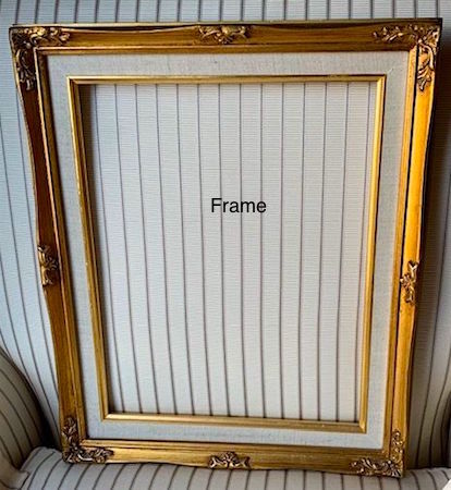 Rectangular Ornate  Picture Frame