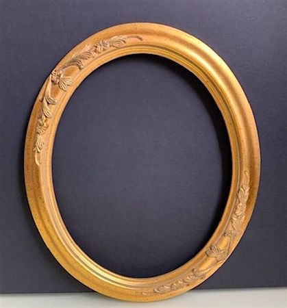 Oval Picture Frame