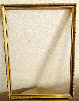  Large Gold Picture Open Frame