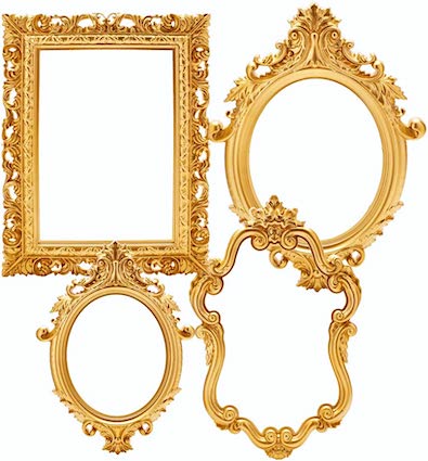  Medium Oval Picture Frame