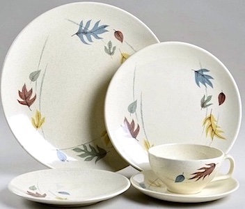 Vintage Franciscan Autumn Leaves Dinnerware