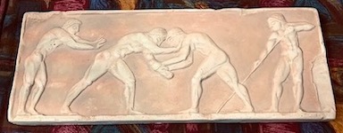 Greek Games Plaque