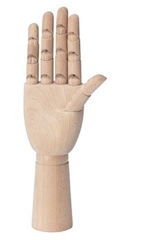 Articulated Wooden Hand