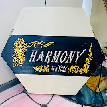 Vintage Harmony Hat Box