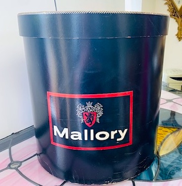 Vintage Mallory Hat Box