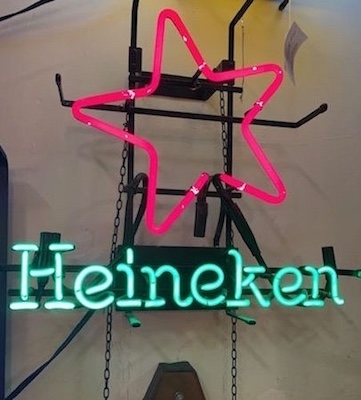 Heineken Neon Bar Sign Light