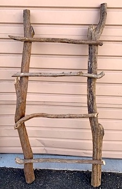 Primitive Driftwood Ladder