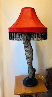 Burlesque Lingerie Lamp