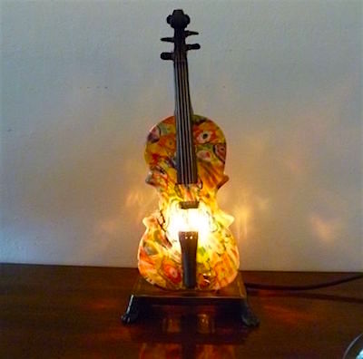 Millefiori Viola Night Novelty Lamp