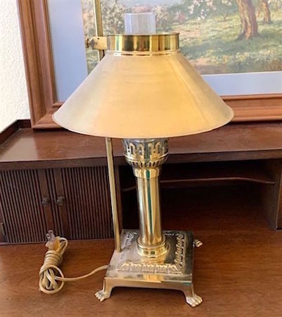 Brass Lamp Orient Express