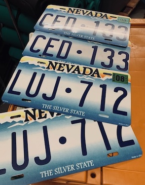 Nevada Auto License Plates