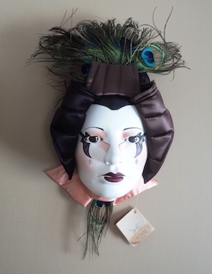 Geisha Khabuki Wall Mask