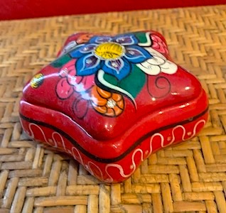 Small Color Clay Mexican Box