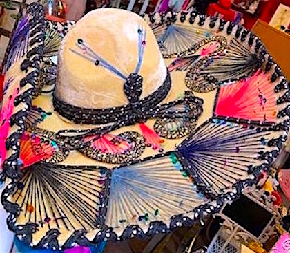 Vintage Mexican Mariachi Sombrero