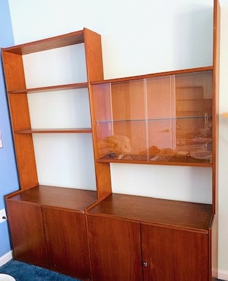 Mid Century Norwegian PEGA Modular Bookcase