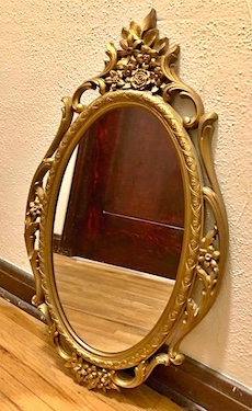 Ornate Syroco Gold Mirror