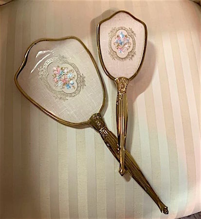 Vintage Vanity Mirror Set