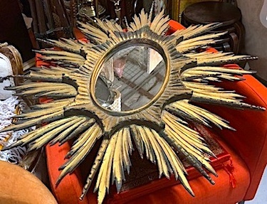 Ornate Syroco Gold Mirror