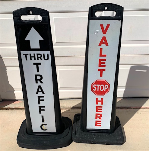 Valet Sign 