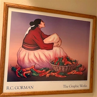 Gorman Lady and Her Chilis