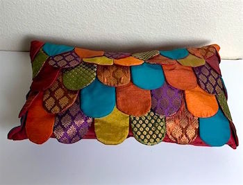 Colorful Bohemian Flap Pillow