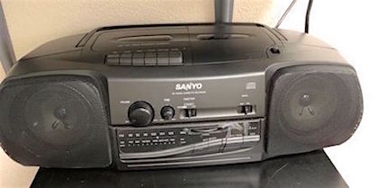 Sanyo Vintage 1995 BoomBox AM/FM Radio