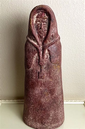 Monk Sculpture