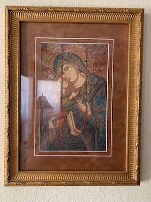 Virgin Mary & Baby Jesus Picture