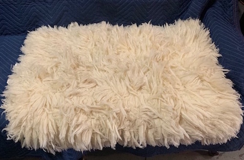 Small Lamb Off White Color Rug