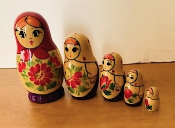 Small Russian Nesting Dolls