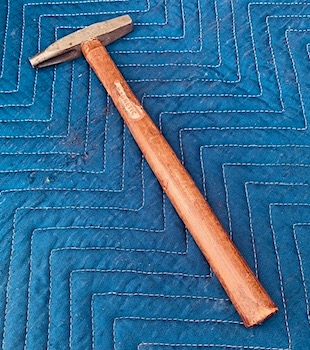 Vintage Craftsman Magnetic Tack Hammer with Split Head