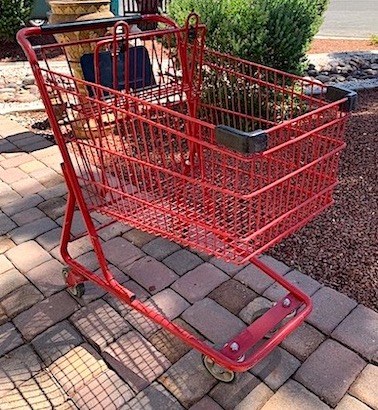 Red Shopping Cart