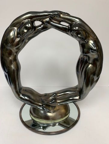 Eternity Circle of Love Sculpture by Haeger