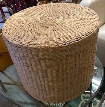 Natural Seagrass Side Table