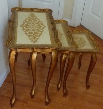 Florentine Nesting Table Set