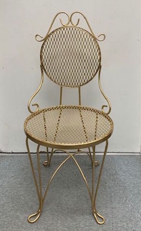 Gold Vanity Chair