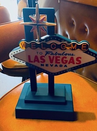 Las Vegas Small Table Top Flashing Electric Sign