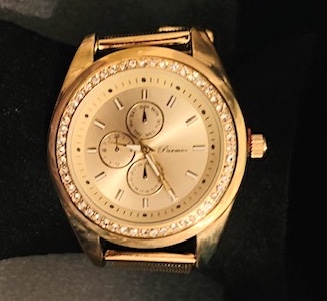 Iced Out Gold Men's Watch