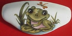 Drawer Pull Cute Frog toad available at mariansceramics.com