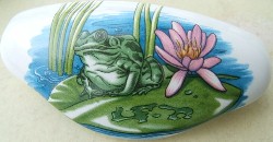 Drawer Pull Frog toad available at mariansceramics.com