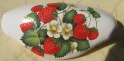 Cabinet knob pull Strawberries Strawberry