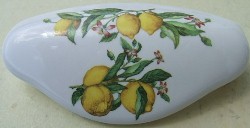 ceramic drawer pulls fruit lemons