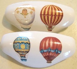 Cabinet Knobs pulls Hot Air Balloons 