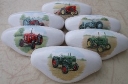 Drawer Pull antique Tractors