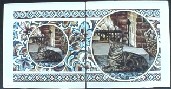 Ceramic Tile Mural Tabby Cat