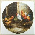 Ceramic Tile Freerange chickens
