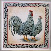 Ceramic Tile Spotted Chicks