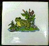 Ceramic Tile Cute Frog